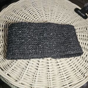 Charcoal Knit Headband